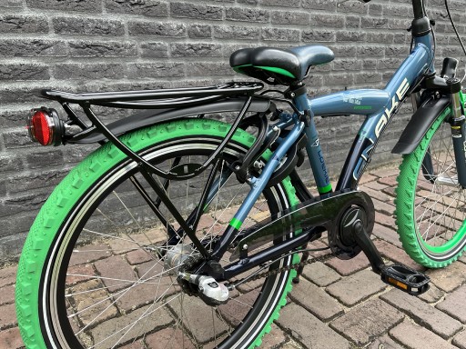 22 inch Batavus Snake 3v Grijs/Zwart/Groen - Snake_22_Blauw_Groen_03.jpg